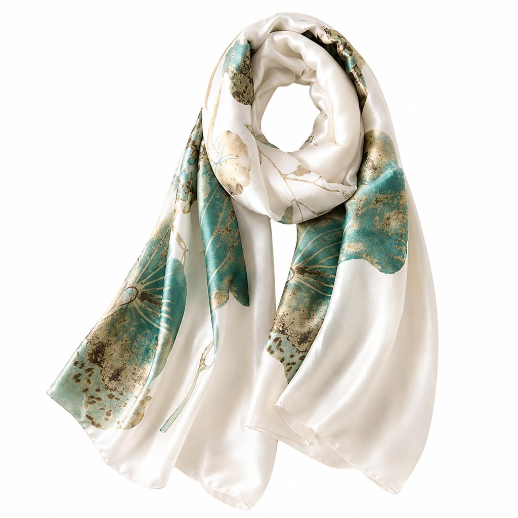 MAIRY Satin Scarf Ladies Neck Scarves Woman Scarf Satin Ladies Scarves Lightweight Fashion