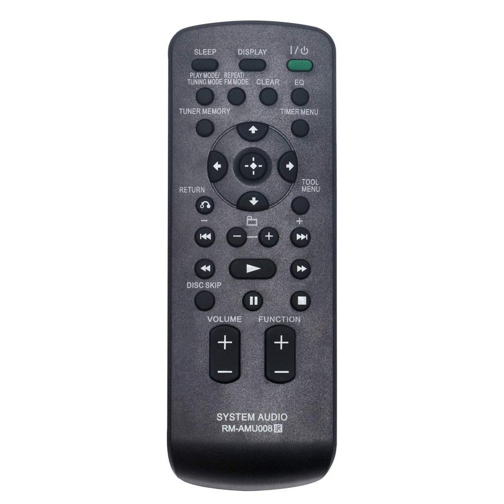 VINABTY RM-AMU008 RMAMU008 Remote Control Replace for Sony Micro Hifi Audio System LBT-ZX66