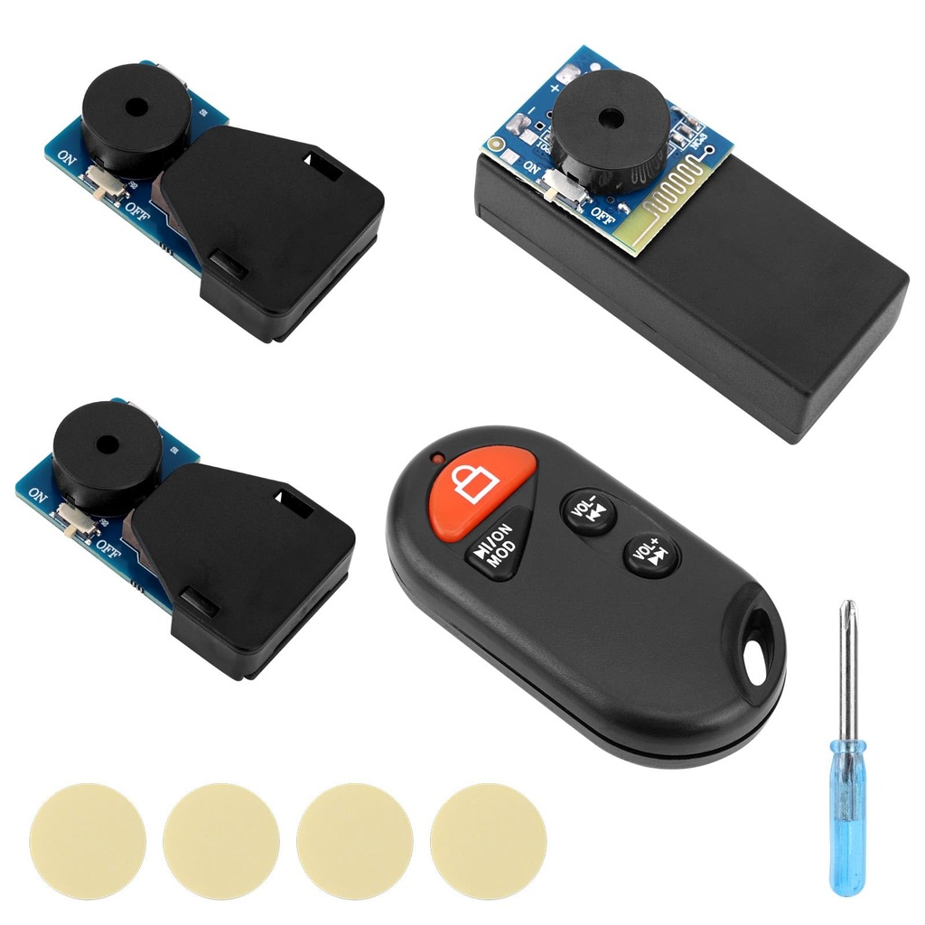 BTFO 2pcs Cricket Noise Makers and Remote Control Annoying Noise Machine, 16 Sounds Beeping