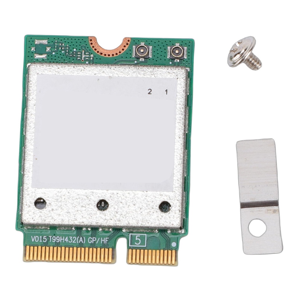 Yanmis WiFi 7 Card, QCNCM865 Tri Band 2.4G/5G/6GHz Wireless Network Card M.2 WiFi7 5.8Gbps