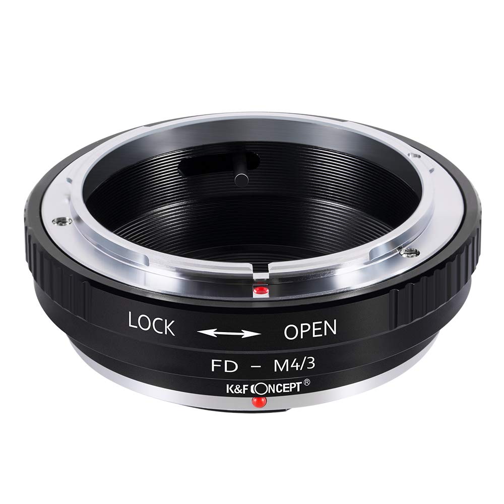 K&F CONCEPT FD to M4/3 Lens Mount Adapter, Compatible with Canon FD/FL Lens and Compatible