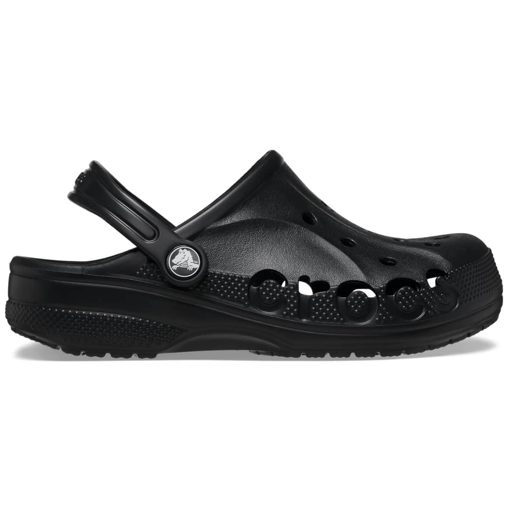 Crocs Unisex-Child Via Clogs, Black, 12 Child UK