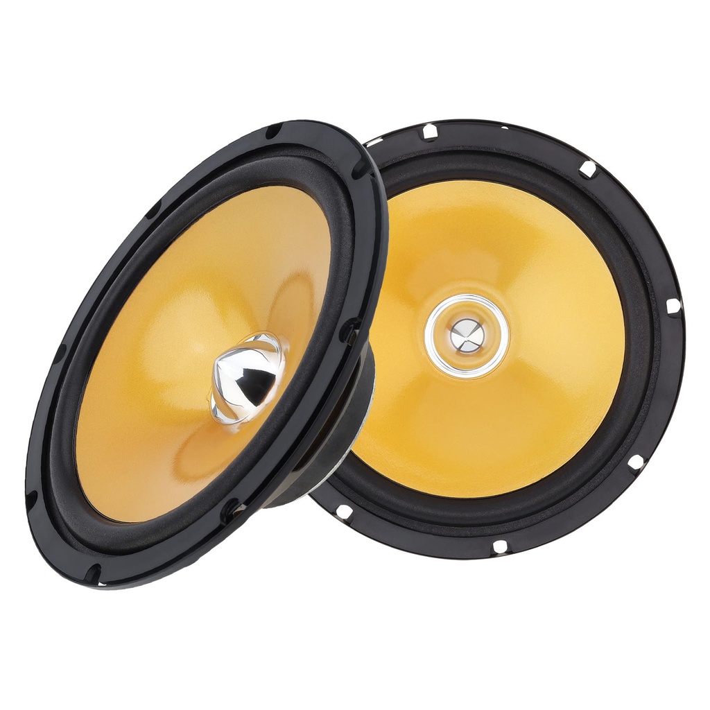 DriSentri 2 Pieces Car Audio Speaker 6.5" 280W 2-Way Car Audio Stereo HiFi Coaxial Speaker F