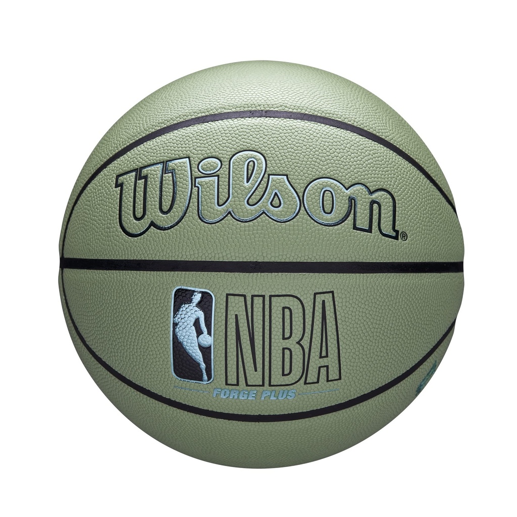 Wilson NBA Forge Plus Eco Indoor/Outdoor Basketball - Size 7-29.5", Green