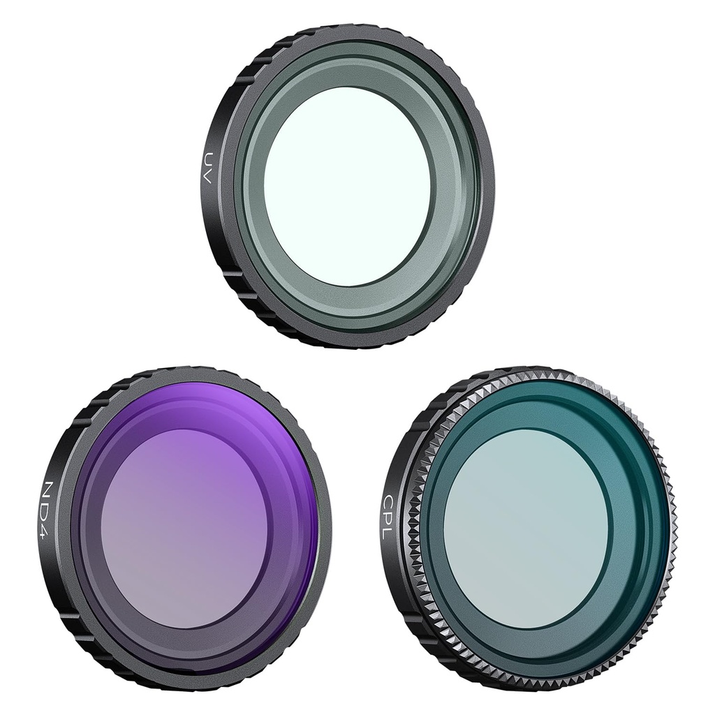 K&F Concept UV CPL ND4 Filter Compatible with Insta360 GO 3S, Lens Protection Ultra-violet