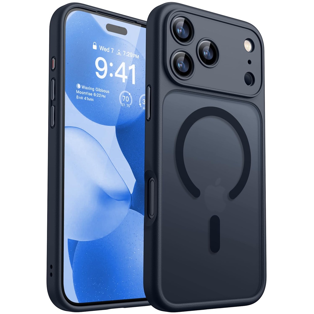 CANSHN Magnetic for iPhone 17 Pro Max Case(6.9"), Upgraded [Full Camera Protection]
