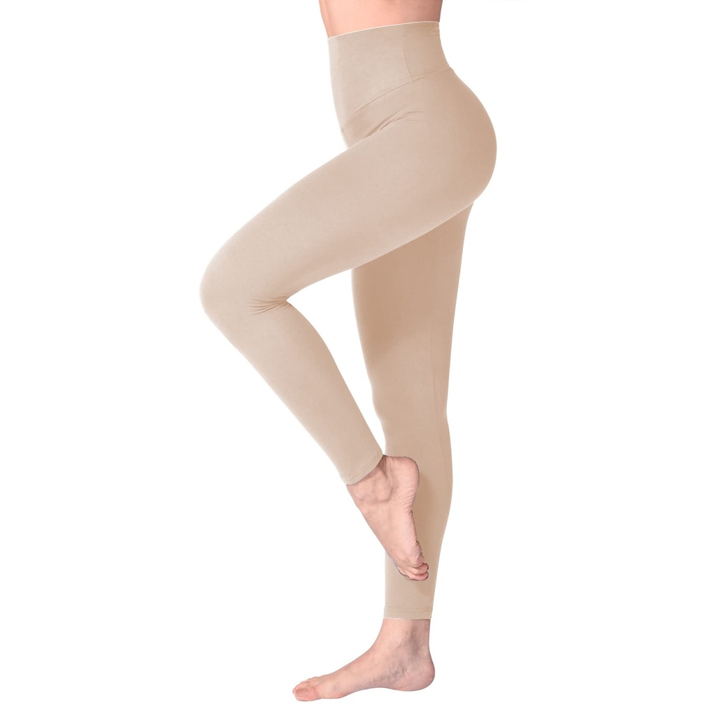 SINOPHANT High Waisted Leggings for Women, Buttery Soft Elastic Opaque Tummy Control Leggin