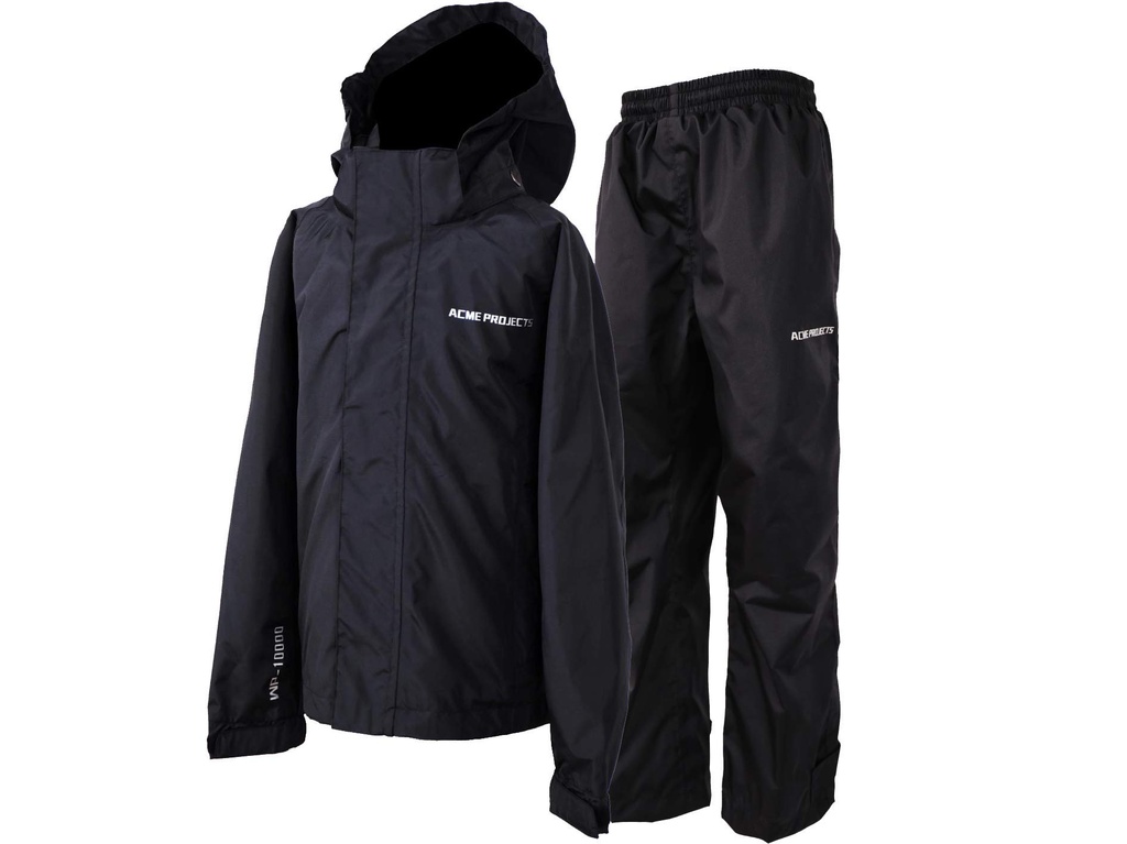 Acme Projects Rain Suit (Jacket + Trousers), 100% Waterproof, Breathable, 10000mm/3000gm, Y
