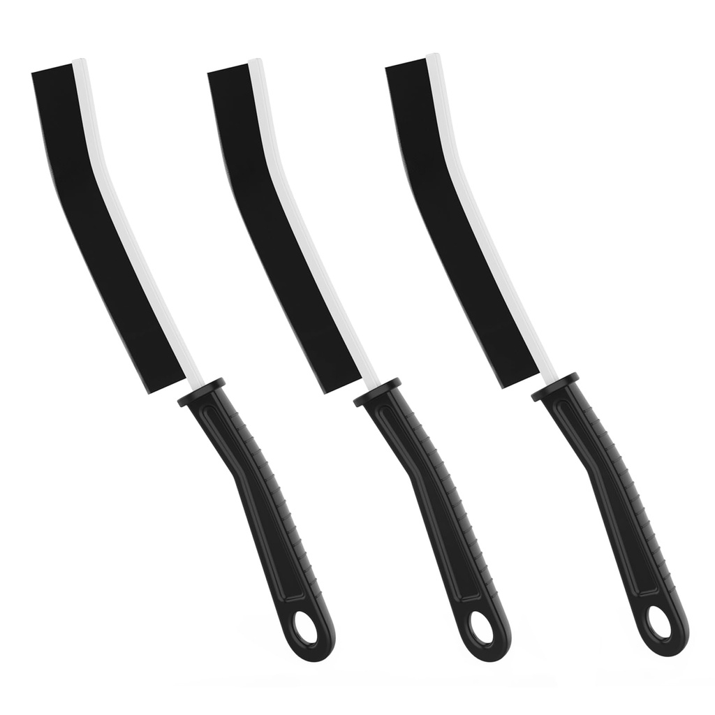 Crevice Cleaning Brush,3Pcs Bathroom Toilet Tile Door Window Groove Car Various Gap Cleanin