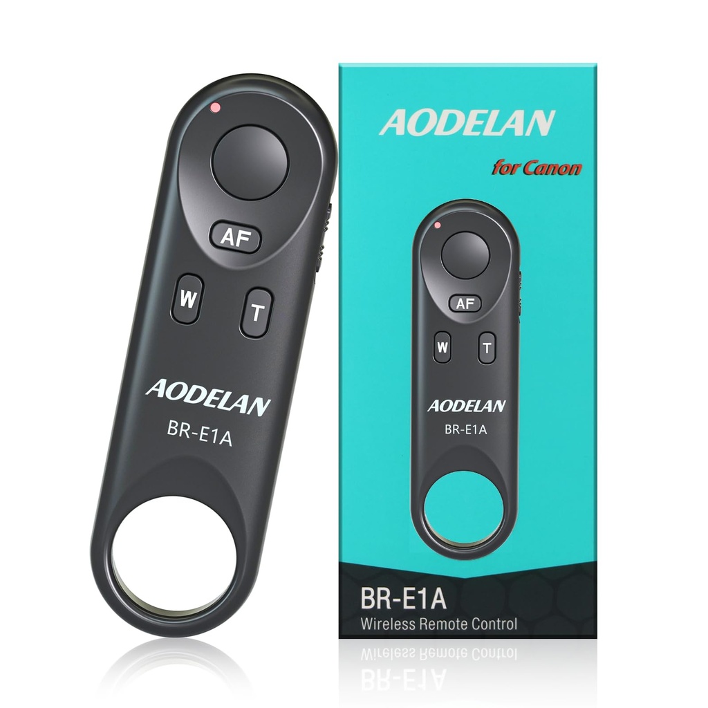 AODELAN Wireless Remote Control BR-E1A Shutter Release for Canon R3 M50 EOS R RP R5 R5C R6