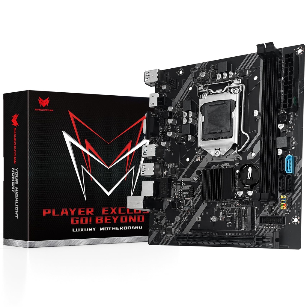 SHANGZHAOYUAN LGA 1155 Motherboard B75 for Intel 2th/3th Gen i3,i5,i7/Xeon E3 12XX V2 Series