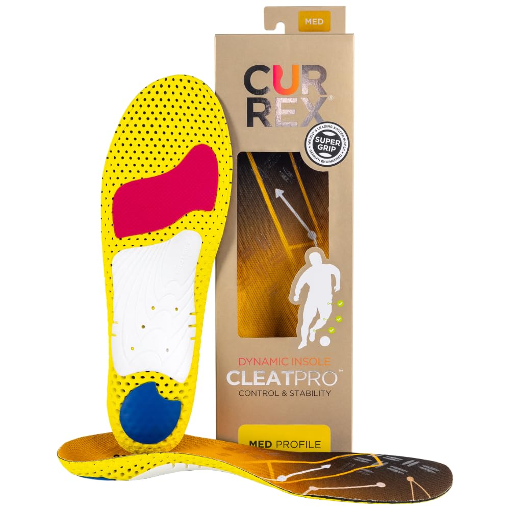Currex CleatPro | Dynamic Sports Insoles - Medium - M