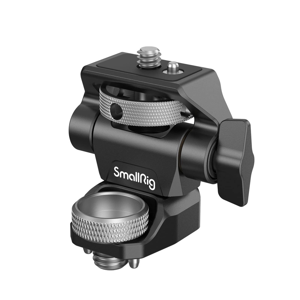 SMALLRIG Adjustable Camera Monitor Mount for ARRI-Style (Upgrade), 360 Swivel and 180 Tilt T