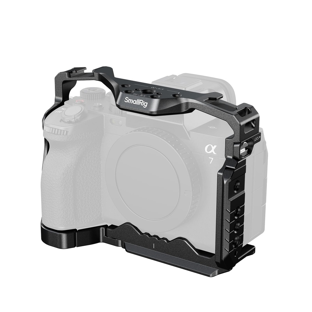 SMALLRIG HawkLock Quick Release Cage for Sony Alpha 7R V/Alpha 7 IV/Alpha 7S III/Alpha 1 /