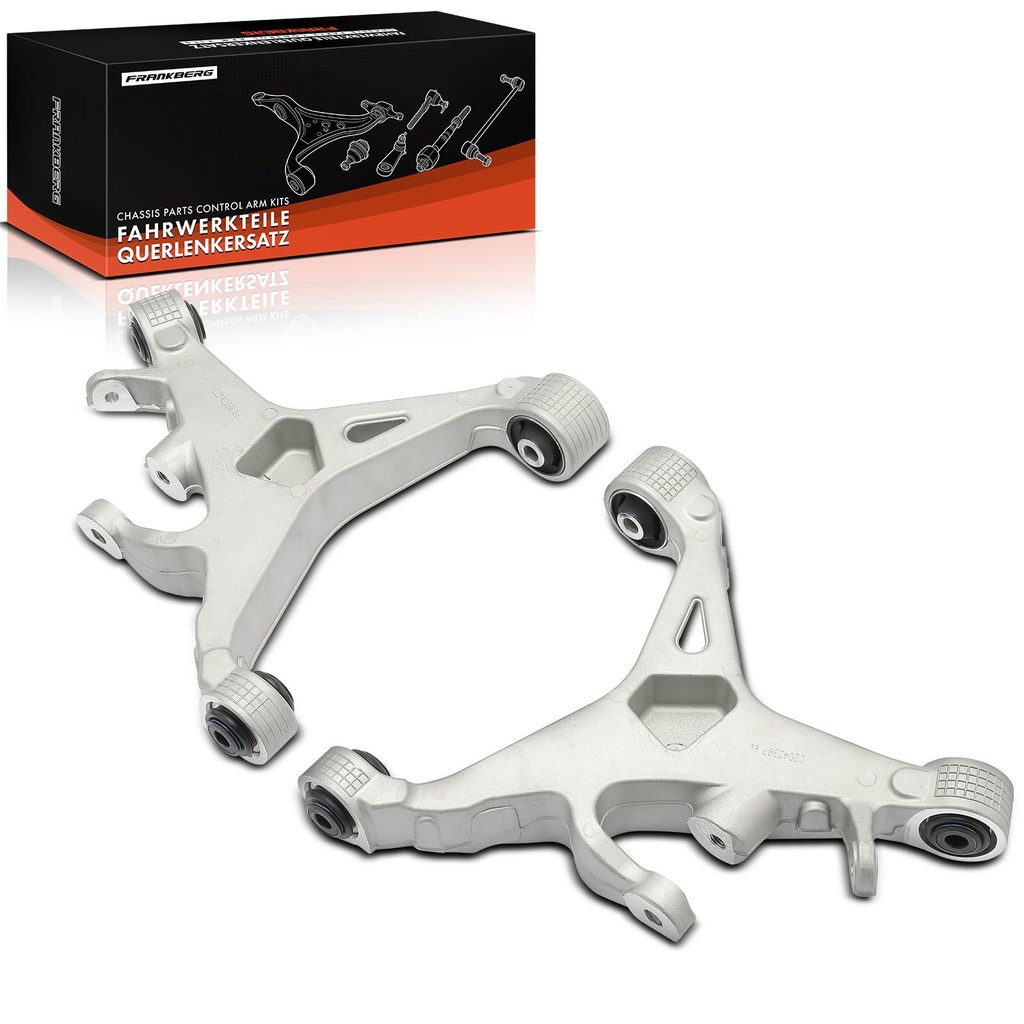 Frankberg 2Pcs Control Arm Kit Rear Axle Compatible with S-Type X200 2.5L 4.2L 1999-2008 XK