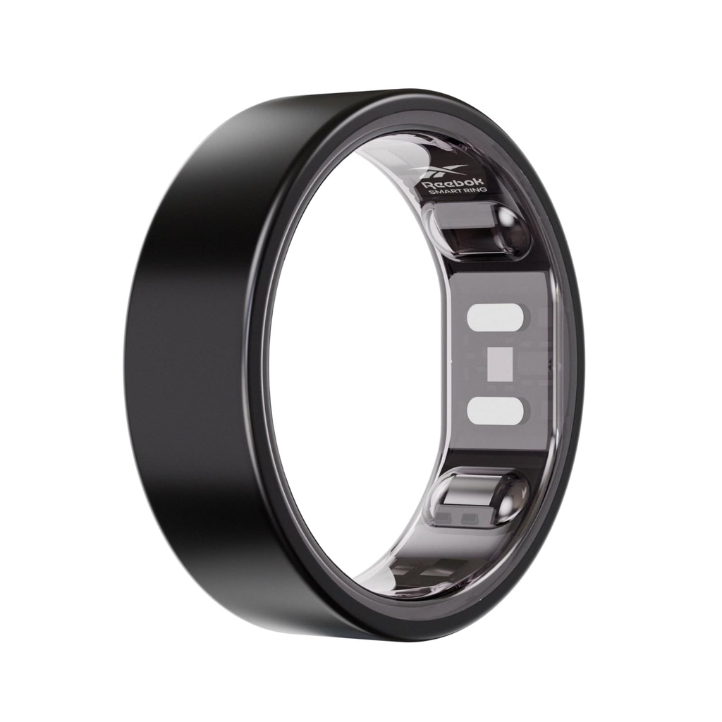 Reebok Smart Ring for Women or Men - Matte Black, Size 11 Fitness Ring - The Next Generation
