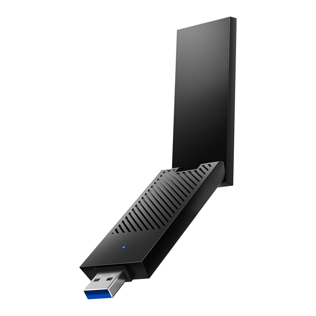 Cudy BE6500 Tri-Band Wi-Fi 7 Wireless USB 3.0 Adapter WU6500 WiFi Adapter for Desktop PC, S
