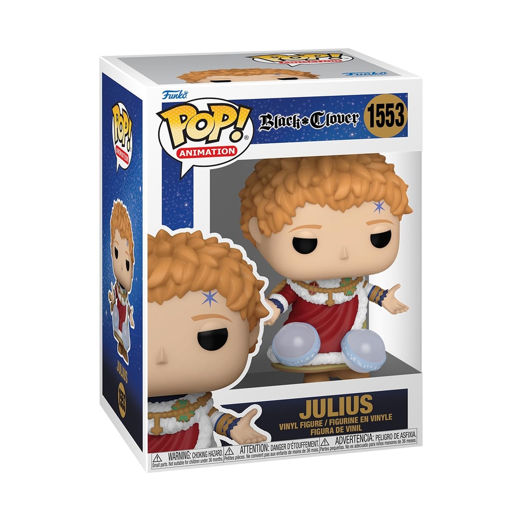 Funko POP! Animation: Black Clover - Julius Novachrono - Collectable Vinyl Figure - Gift Id