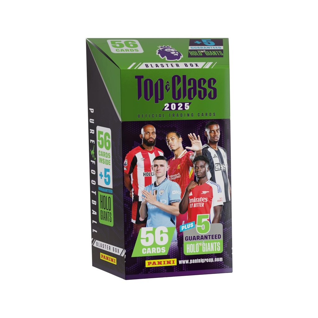 Premier League Top Class Trading Cards 2025 - Blaster Box