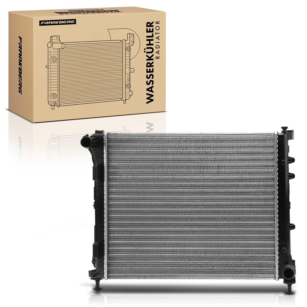 Frankberg Engine Radiator Compatible with 500 312 0.9L-1.4L 2007-2024 500C 312 0.9L-1.4L 20