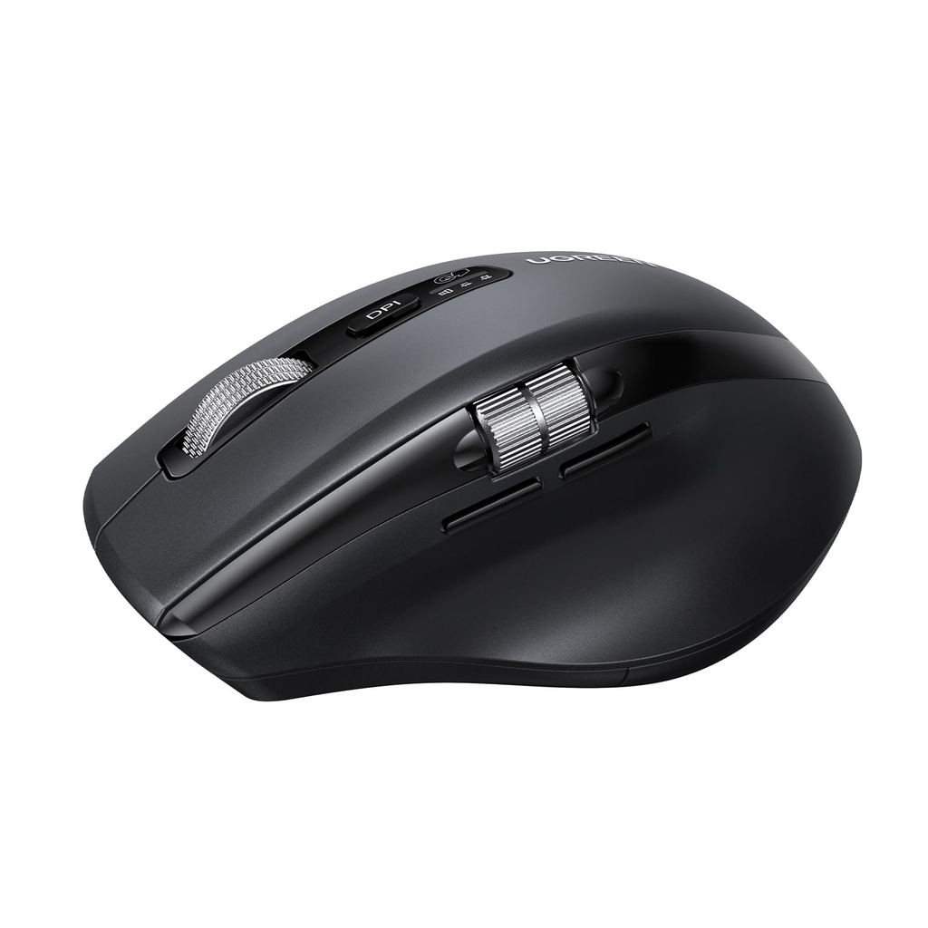 UGREEN Wireless Mouse, Bluetooth & 2.4G Master Computer Mouse with Ultra-Fast Scrolling, 240