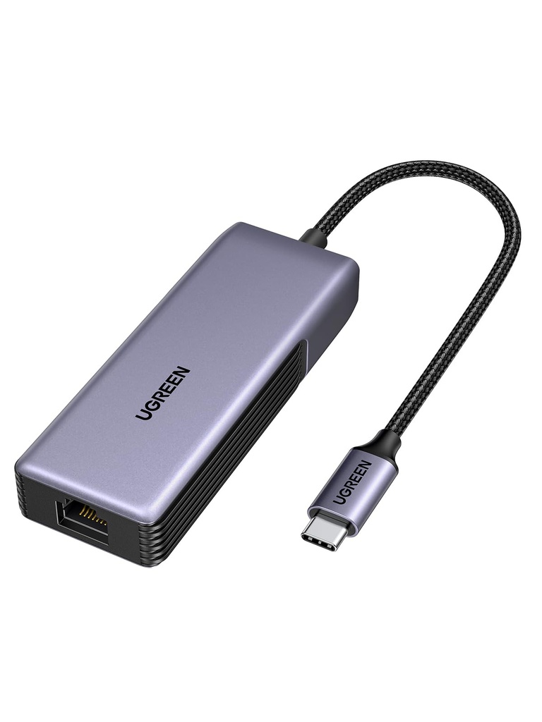 UGREEN USB C Ethernet Adapter, 5Gbps High-Speed Network Adapter for Gaming, RJ45 Gigabit LAN