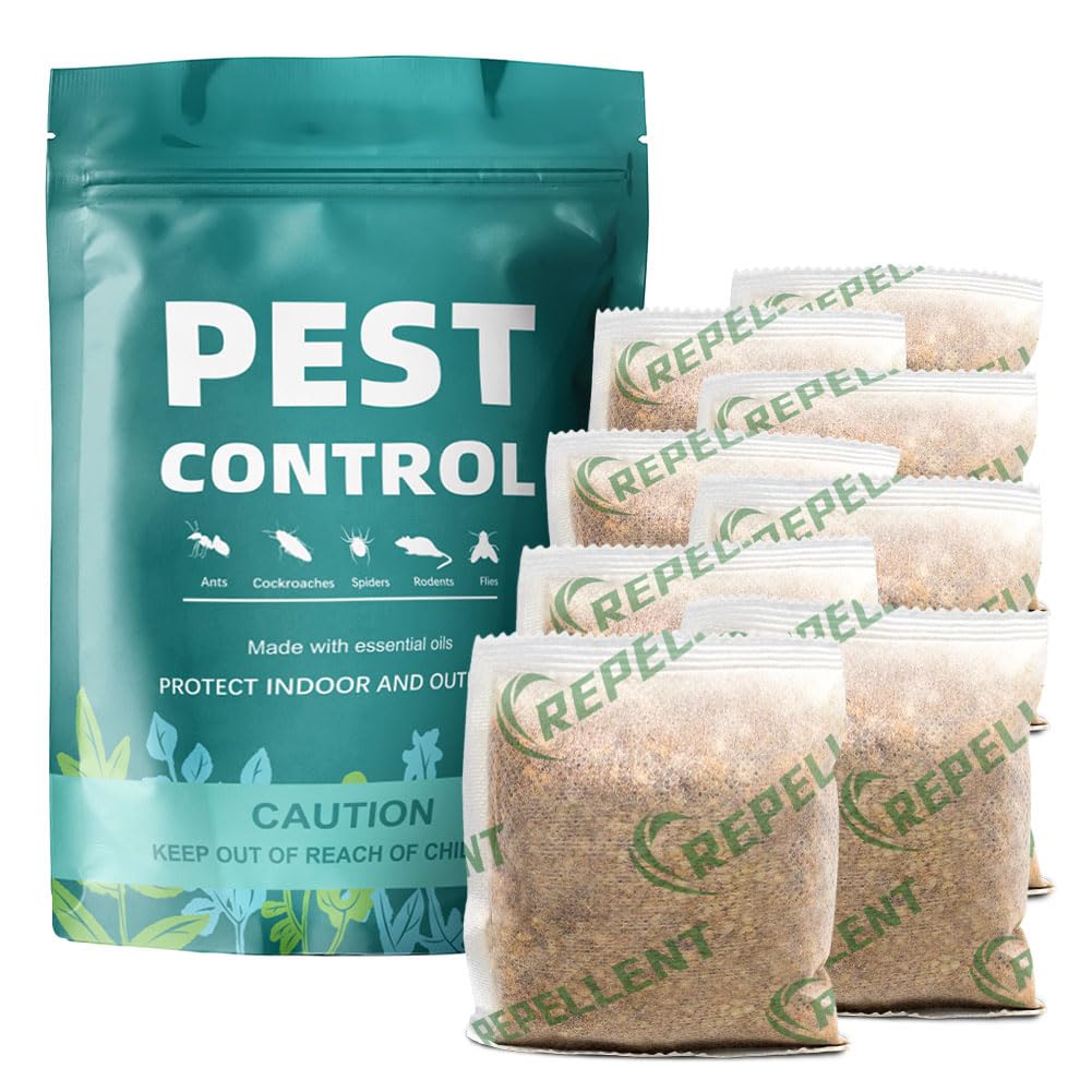 MIZUAQV Pest Repellent, Mouse Repellent Rodent Repellent, Spider Repellant, Better Than Ult