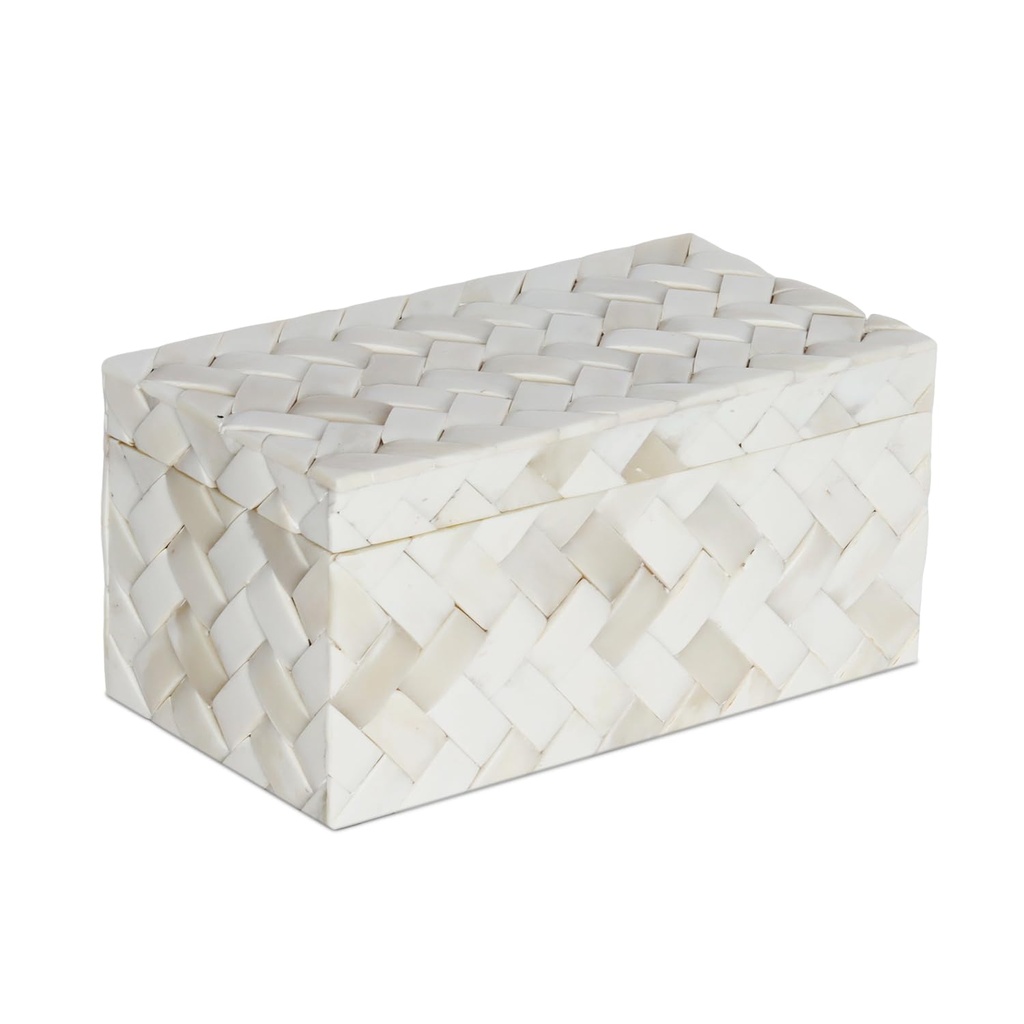 Handicrafts Home Decorative Storage Box with Lid 10x5x5, Keepsake & Memory Organizer Box wi