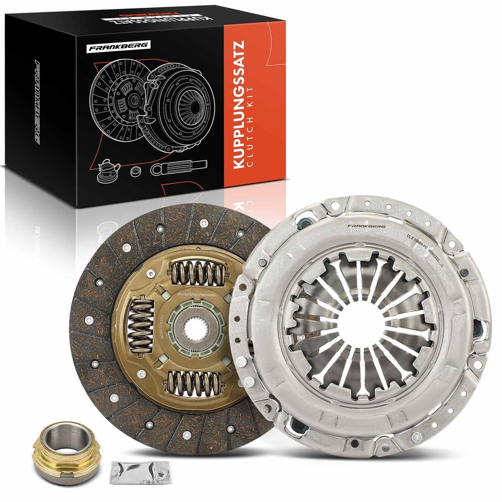 Frankberg Clutch Kit Compatible with Aveo/Kalos Hatchback T200 2005-200 8Nubira J100 1997-1