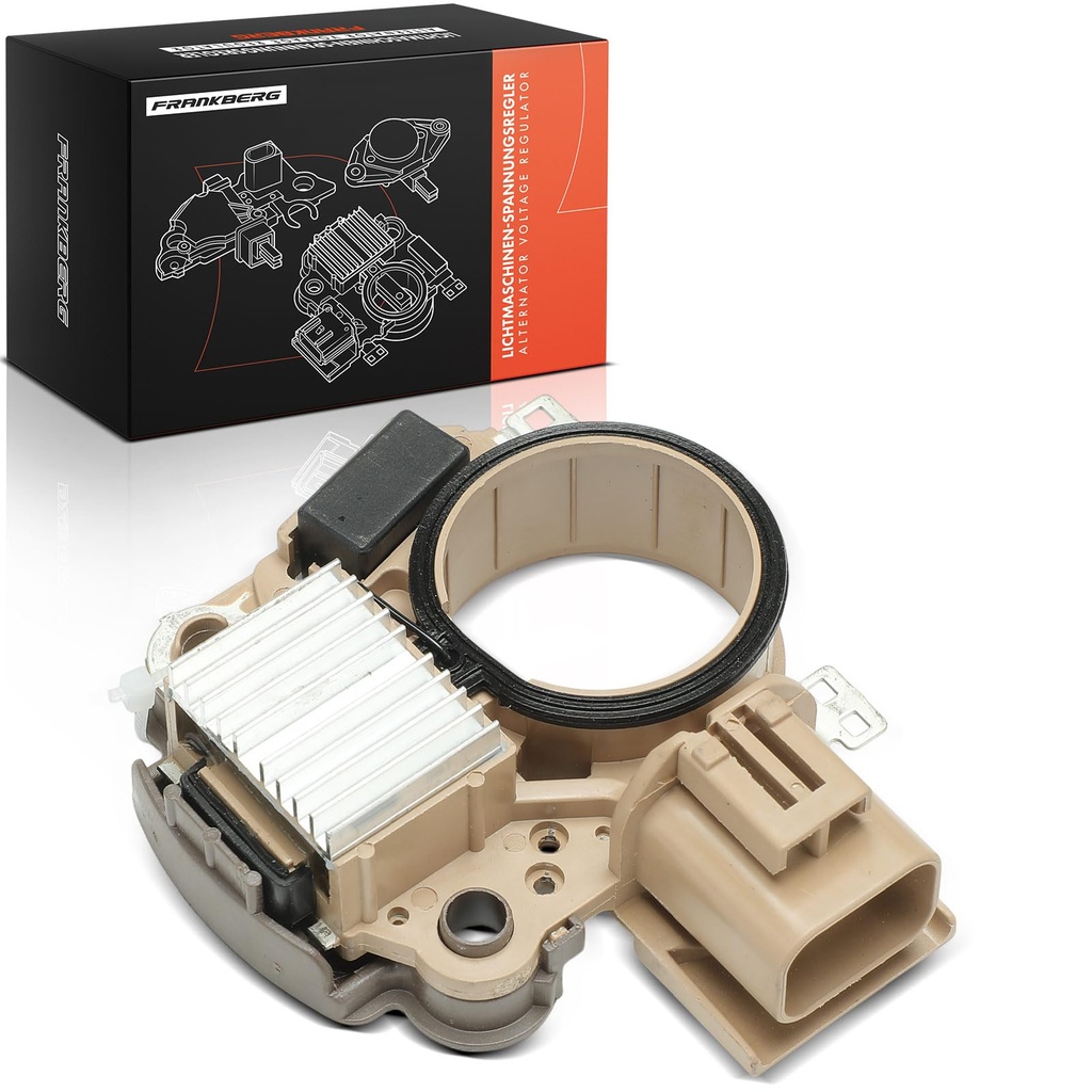 Frankberg Alternator Voltage Regulator Car Generator 2-Pin with Self-Excitation Function Co