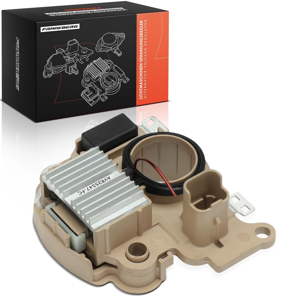 Frankberg Alternator Voltage Regulator Car Generator 2-Pin Compatible with Duster S.a.n.d.e