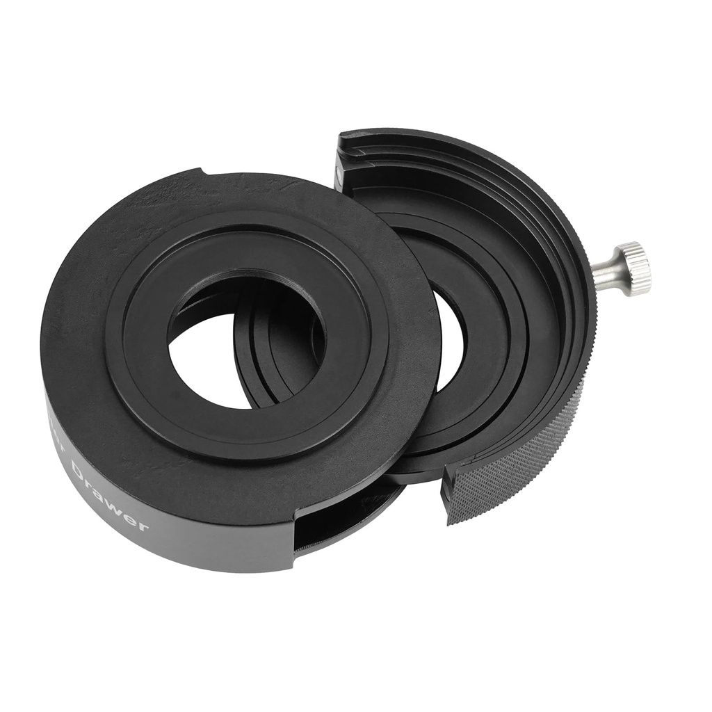 Svbony SV226 Telescope Filter Drawer M42-M48, with 1.25'' and 2" Filter Holder, Anti-light