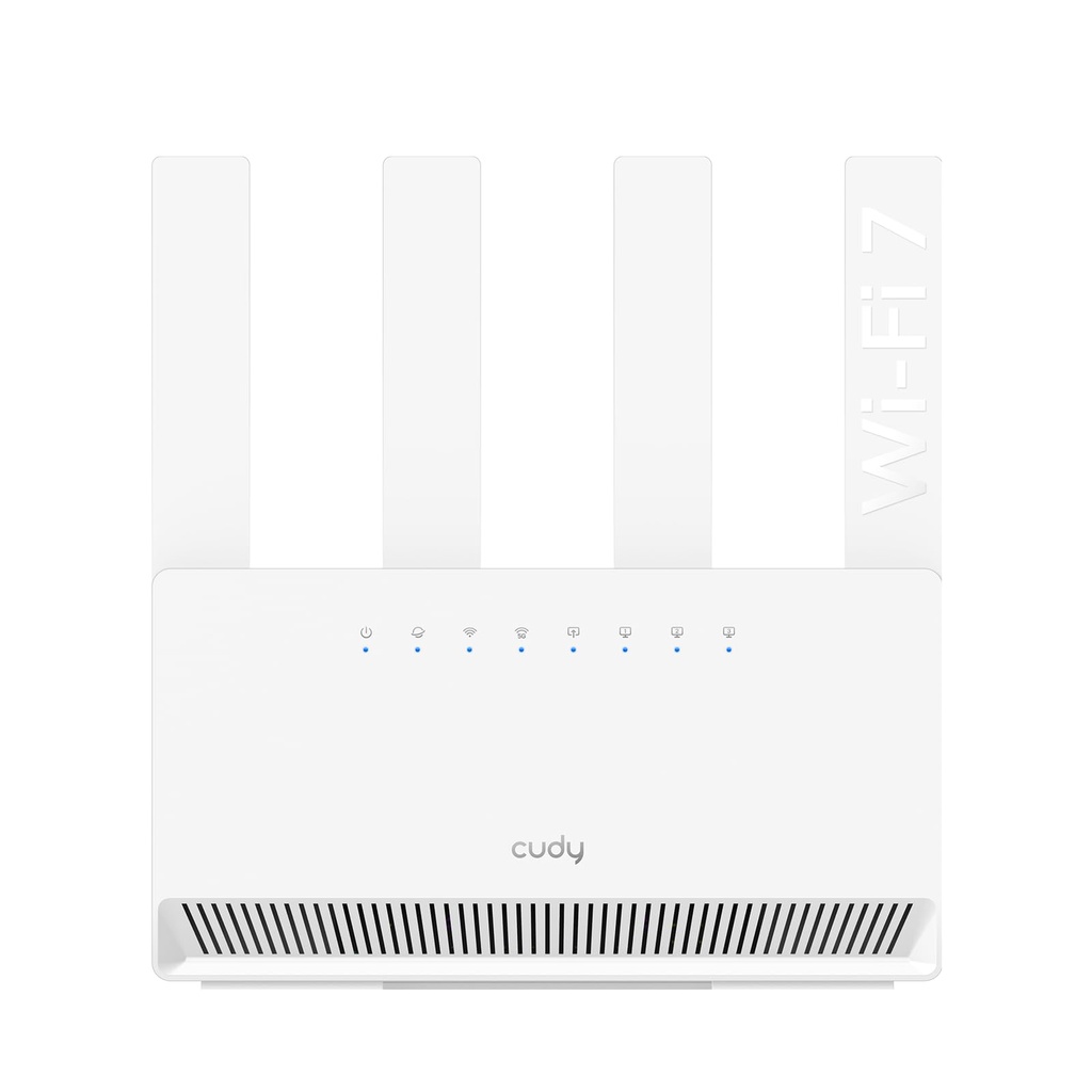 Cudy Dual Band BE3600 Wi-Fi 7 Router WR3600E 4 Gigabit Ports, 2.0 GHz Quad Core, 4 Antennas