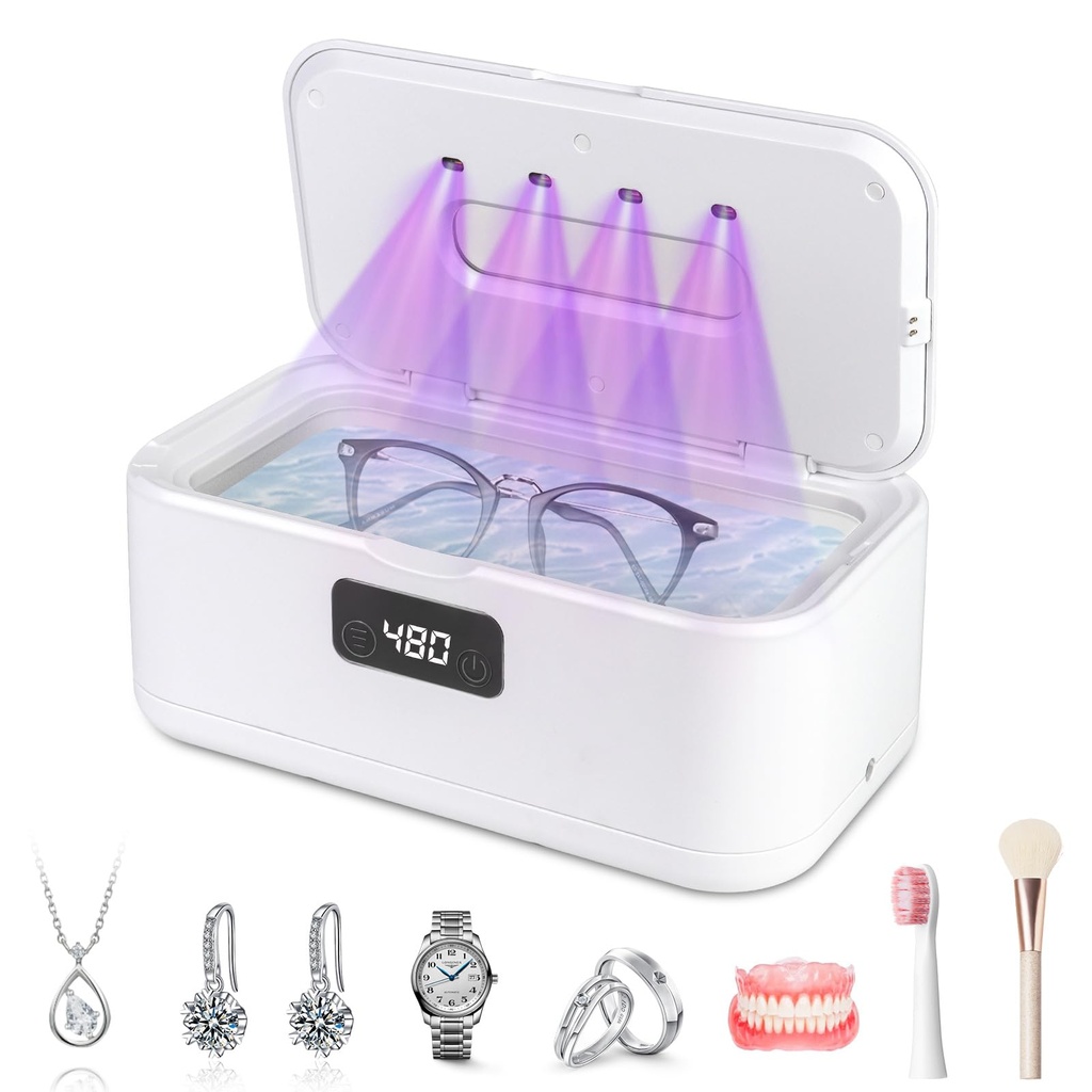 49kHz Ultrasonic Jewellery Cleaner,All-in-One Professional Ultrasonic Cleaner Machine