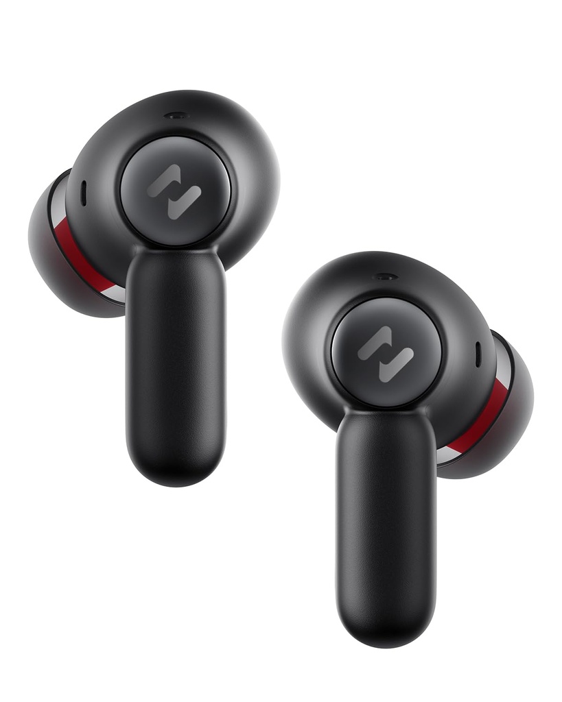 havit SPACE NC01T Wireless Earbuds, Up to 45 dB Hybrid ANC, 6 Mics AI ENC Call Wireless Ear