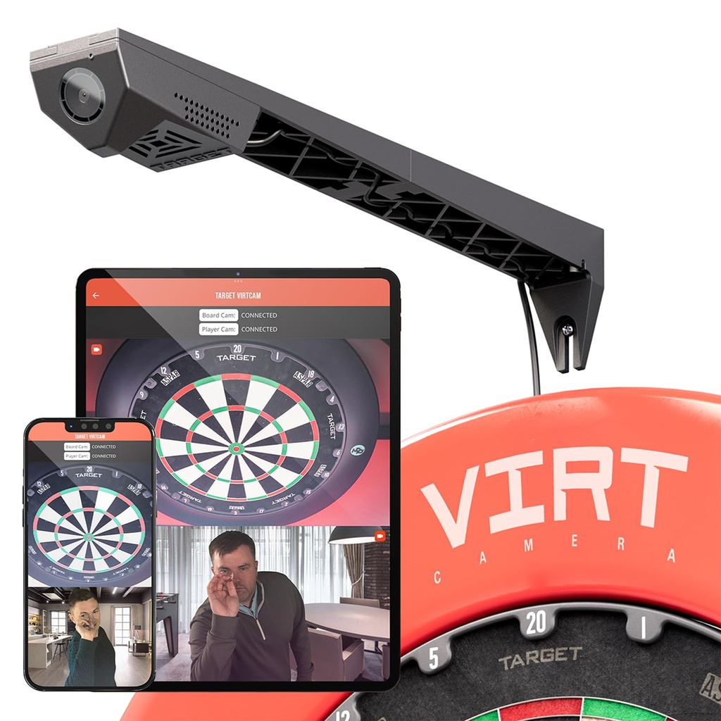 Target Darts Virt Dartboard Camera System | Virt Cam for Dart Board, Dart Cameras for Live