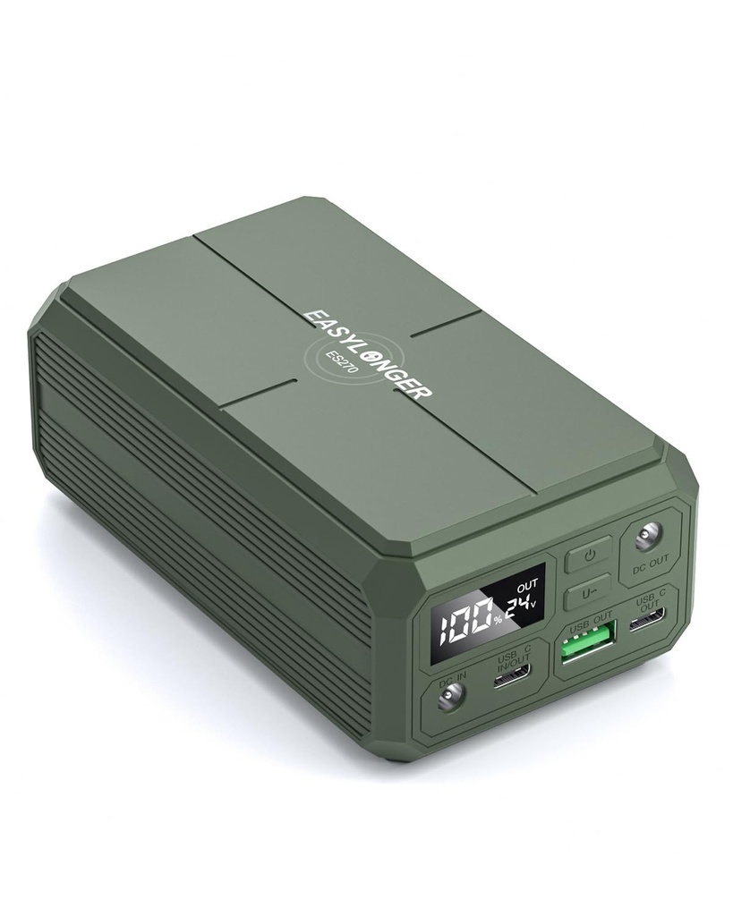 EASYLONGER ES270 CPAP Battery for Air-travel, 99.9Wh CPAP Battery for Camping, CPAP Power B
