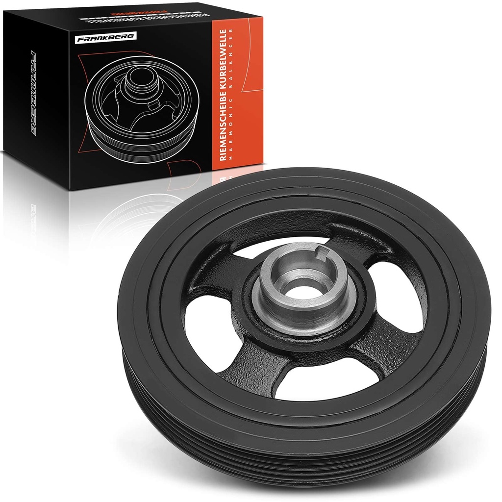 Frankberg Pulley Crankshaft Petrol Compatible with Rio III UB 1.25 2011-2017 (1248ccm, 63KW