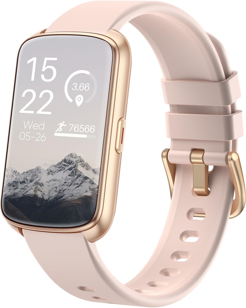 Fitness Tracker, Smart Watch for Women Men with 24/7 Heart Rate/Blood Pressure/Blood Oxygen
