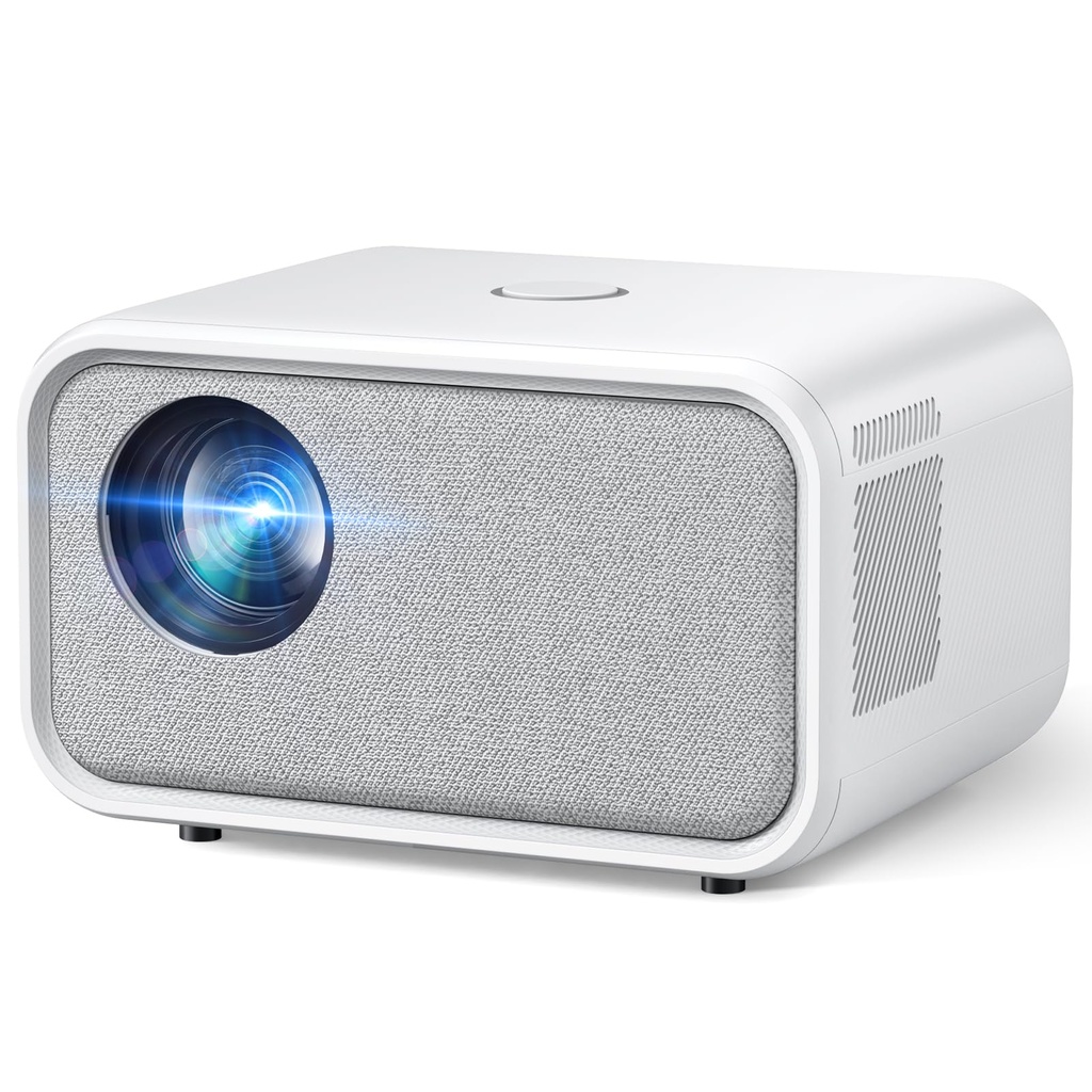 [Buit-in Apps & Auto Keystone] Smart Projector 18000 Lumen Native 1080P Full HD Support 4K,