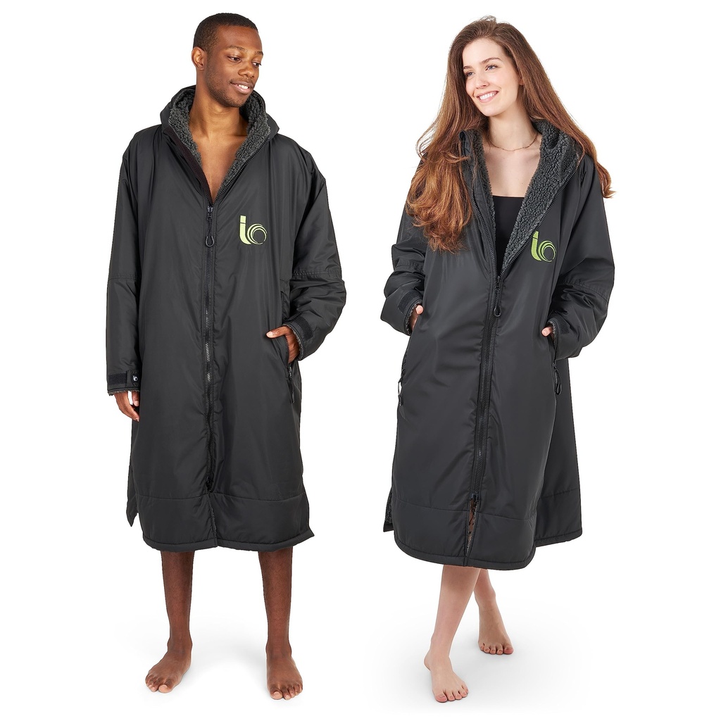 Waterproof Changing Robe - warm comfortable change poncho for swimming, surfing
