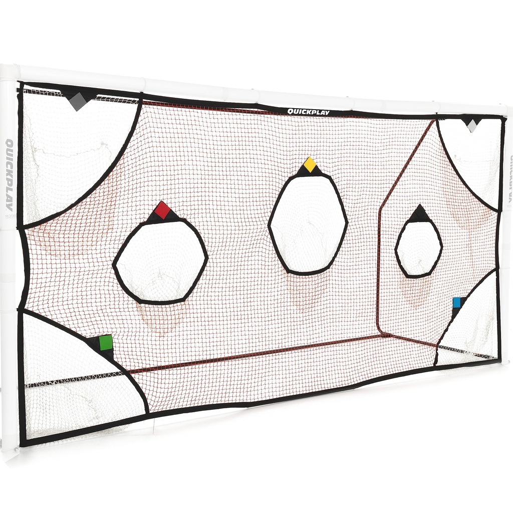 QuickPlay Soccer Goal Target Nets with 7 Scoring Zones Ã¢Â€Â“ Practice Shooting & Goal Shot