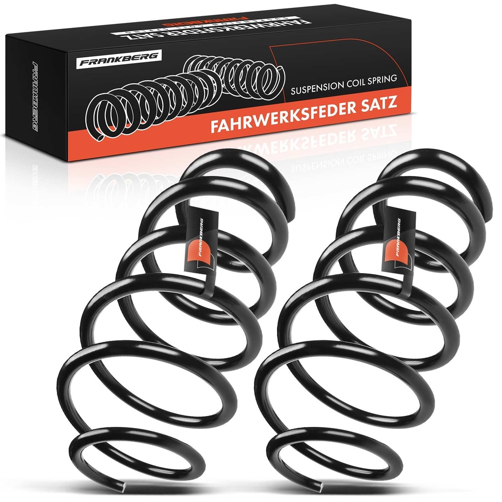 2 x Suspension Springs Front Axle for Insignia A G09 Hatchback 2.0L 2008-2017 RA3979