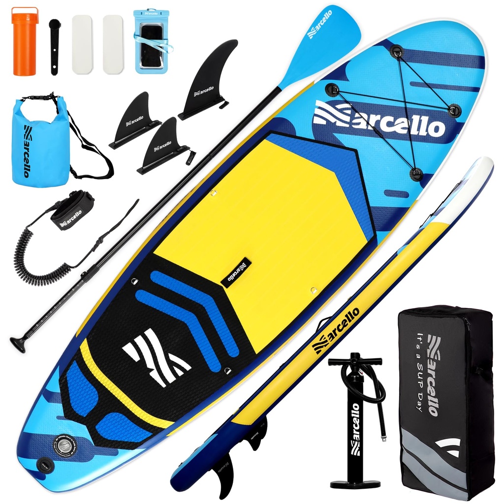 Paddle Board, Inflatable Stand Up Paddle Board, 10Ã¢Â€Â˜6ÃƒÂ—33"ÃƒÂ—6" Ultra-light SUP Boar