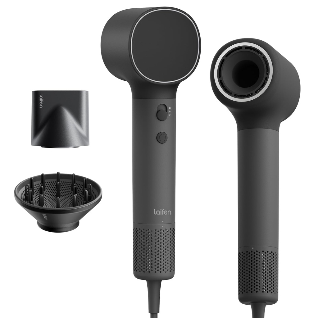Laifen Neo High-Speed Hair Dryer,200M Negative Ions for Fast Drying