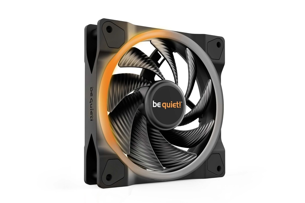 be quiet! Light Wings 120mm PWM High-Speed Fan, ARGB Lighting, Multiple Colors thanks to 18