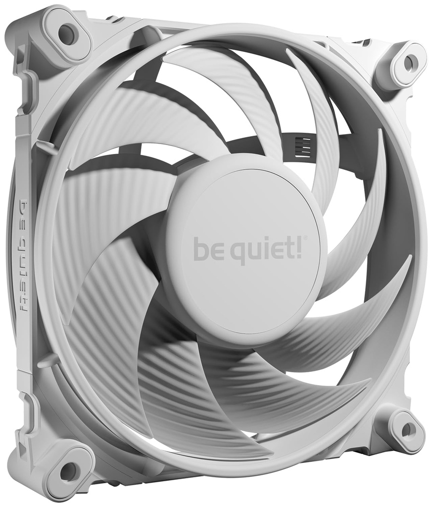 be quiet! Silent Wings 4 120mm PWM White Fan, Optimized Blades, Extraordinary High Performa