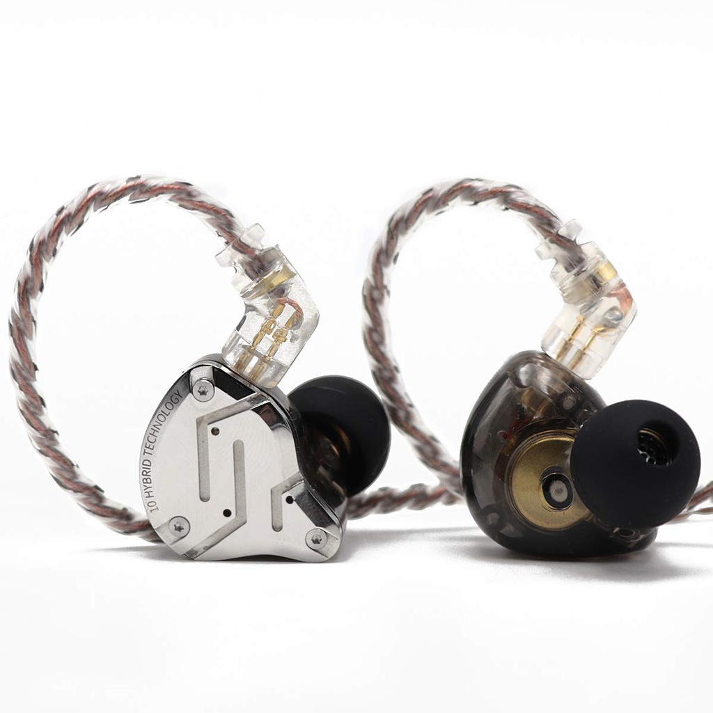 Linsoul KZ ZS10 Pro, 4BA+1DD 5 Driver in Ear Monitor, HiFi Wired Earbuds, Gaming Earbuds, H