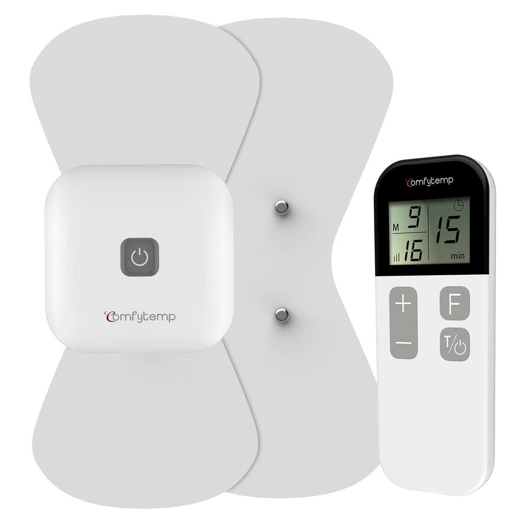 Comfytemp Wireless TENS Machine for Pain Relief, Portable Muscle Stimulator for Pain Manage
