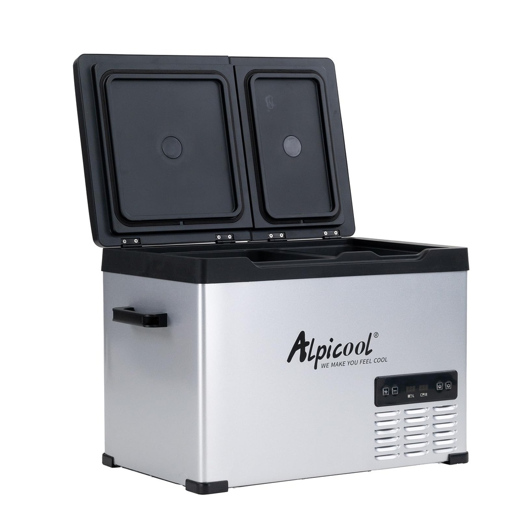 Alpicool CHS55 40L Compressor Car Fridge Freezer, Portable DC 12v Camping Refrigerator